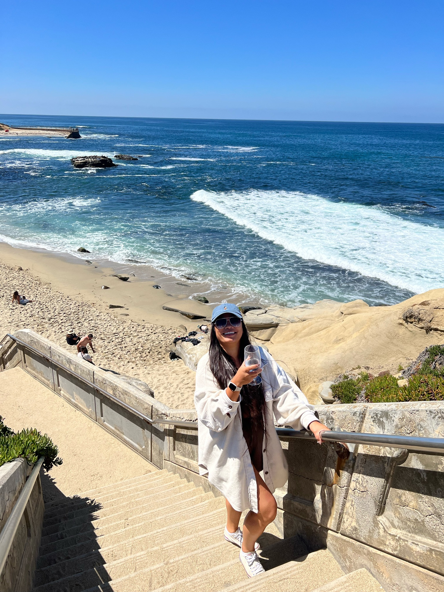 Casual beach outfit in San Diego with my favorite Free People jacket 🫶🏼 

#LTKxNSale #LTKtravel #LTKxPrimeDay