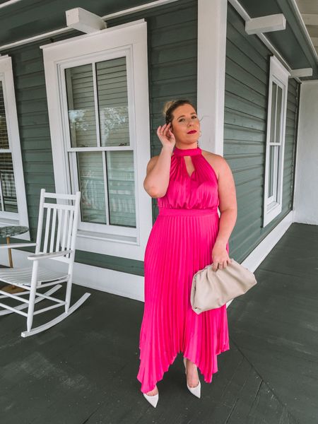 Add this dress to the top of the list for your spring/summer wedding guest looks 

#LTKunder100 #LTKSeasonal #LTKcurves