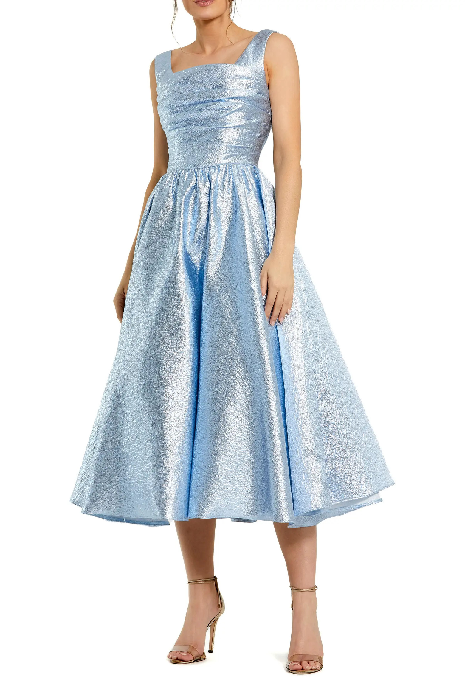 Square Neck Sleeveless A Line Dress (Women) | Nordstrom | Nordstrom