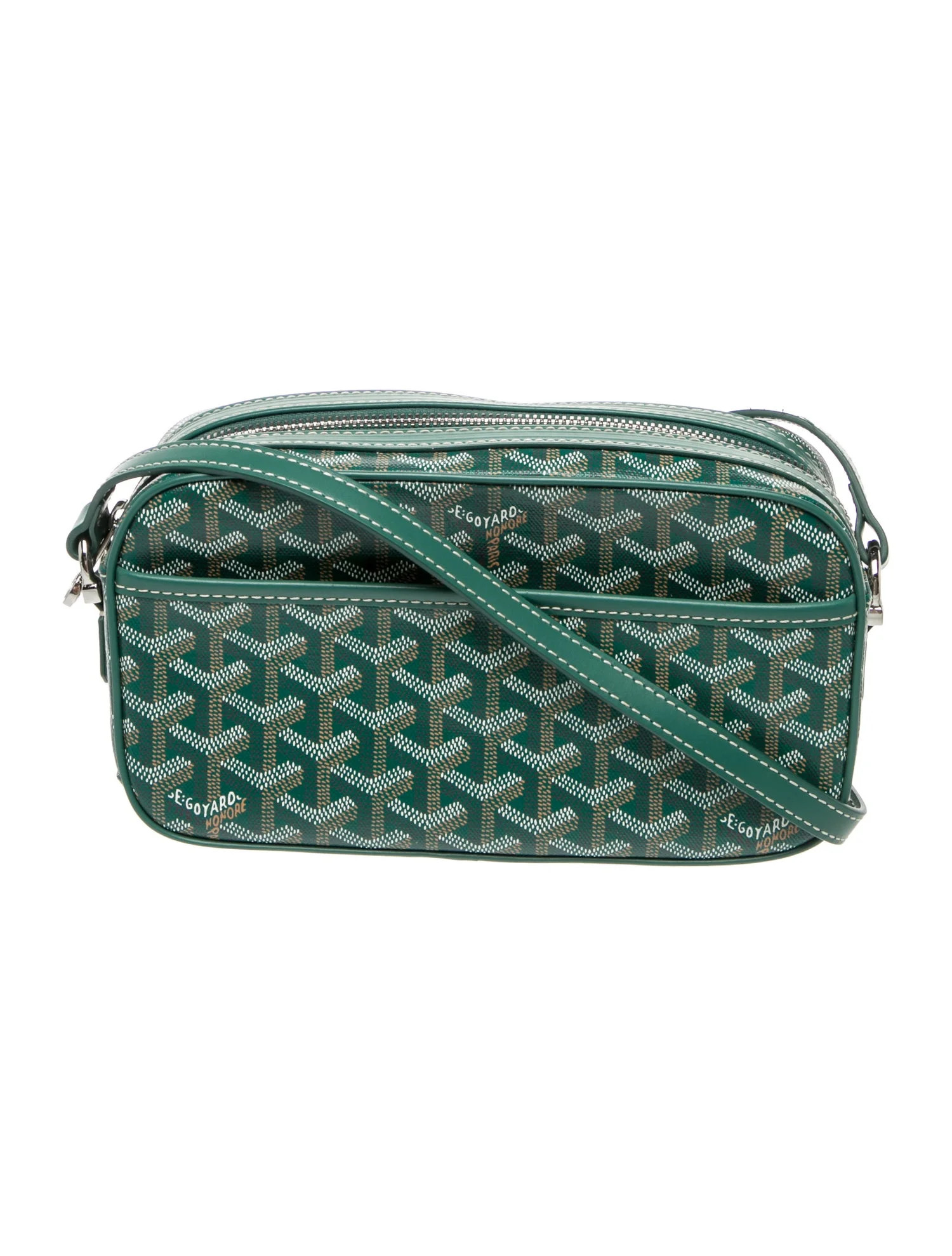 Goyard Goyardine Sac Capvert - Green Crossbody Bags, Handbags - GOY53765 | The RealReal | The RealReal