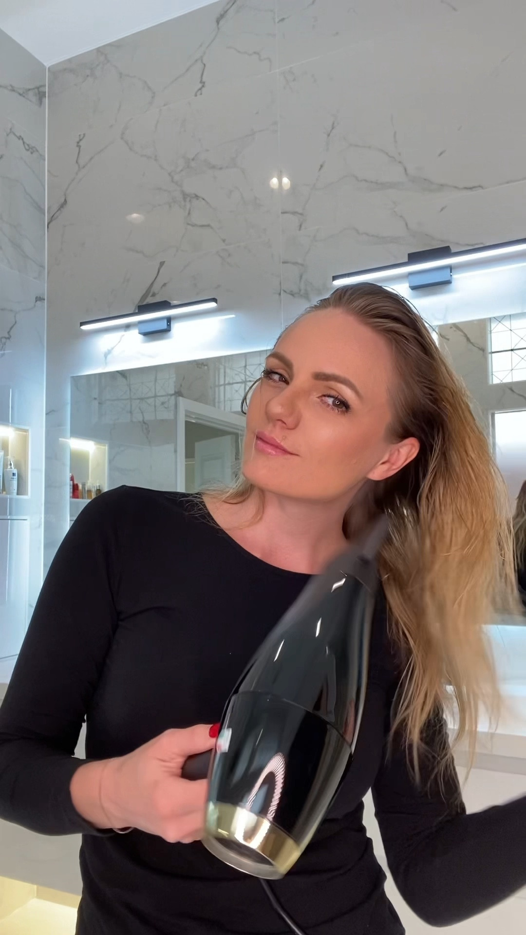 I love surrounding myself with beautiful things, and I adore my new Arte Bella Italian performance hair dryer by Conair. Its minimalistic and stylish design resonates perfectly with my aesthetic preferences. Additionally, it's powerful and dries my hair quickly.

#LTKVideo #LTKbeauty