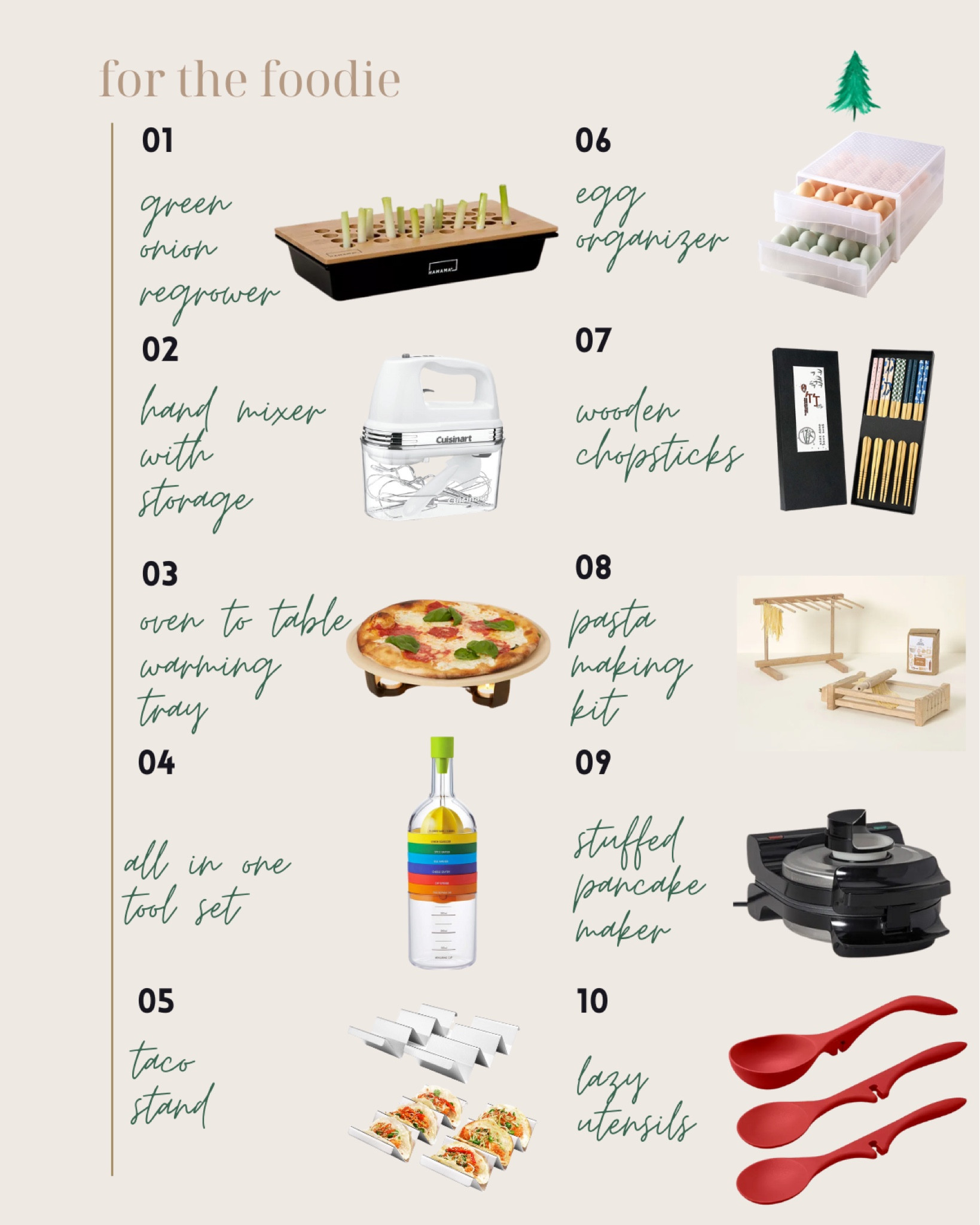 Holiday gift guide 2022

For the foodie/cook 

#LTKFind #LTKU #LTKhome #LTKsalealert #LTKunder50 #LTKunder100

#LTKHoliday #LTKSeasonal #LTKGiftGuide