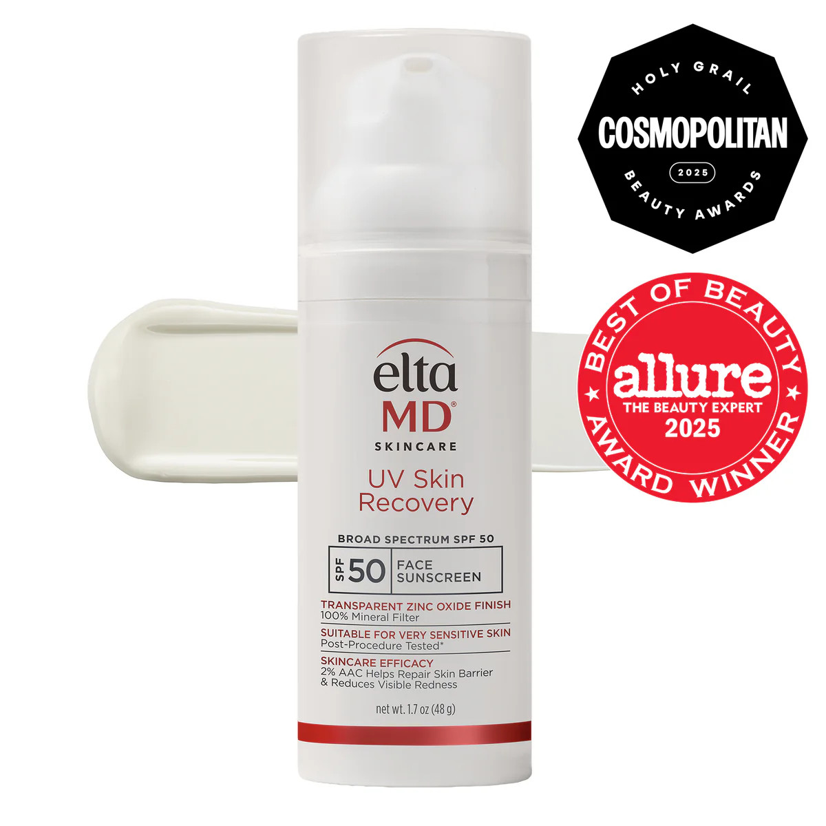 EltaMD UV Skin Recovery Broad Spectrum SPF 50 Face Sunscreen | EltaMD