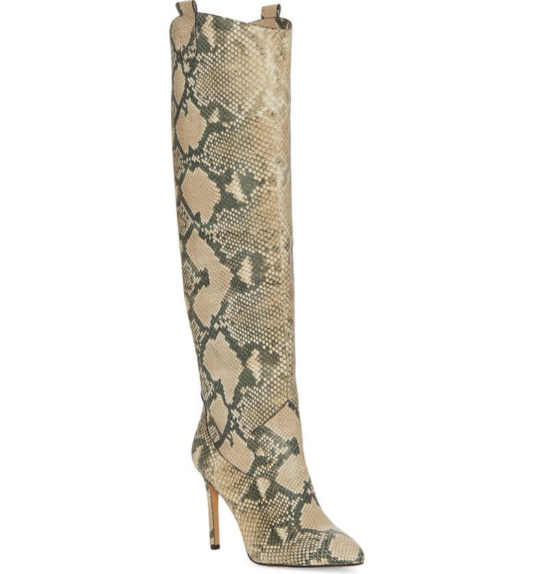 Kervana Croc Embossed Knee High Boot | Nordstrom Rack