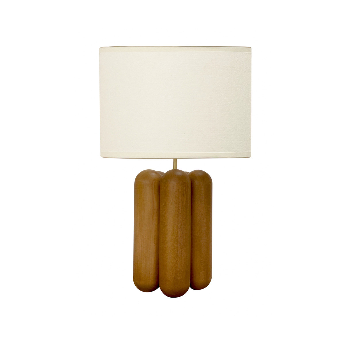 Lampe en bois et coton Charlotte - Cosin Paris | The Cool Republic - Reward Style