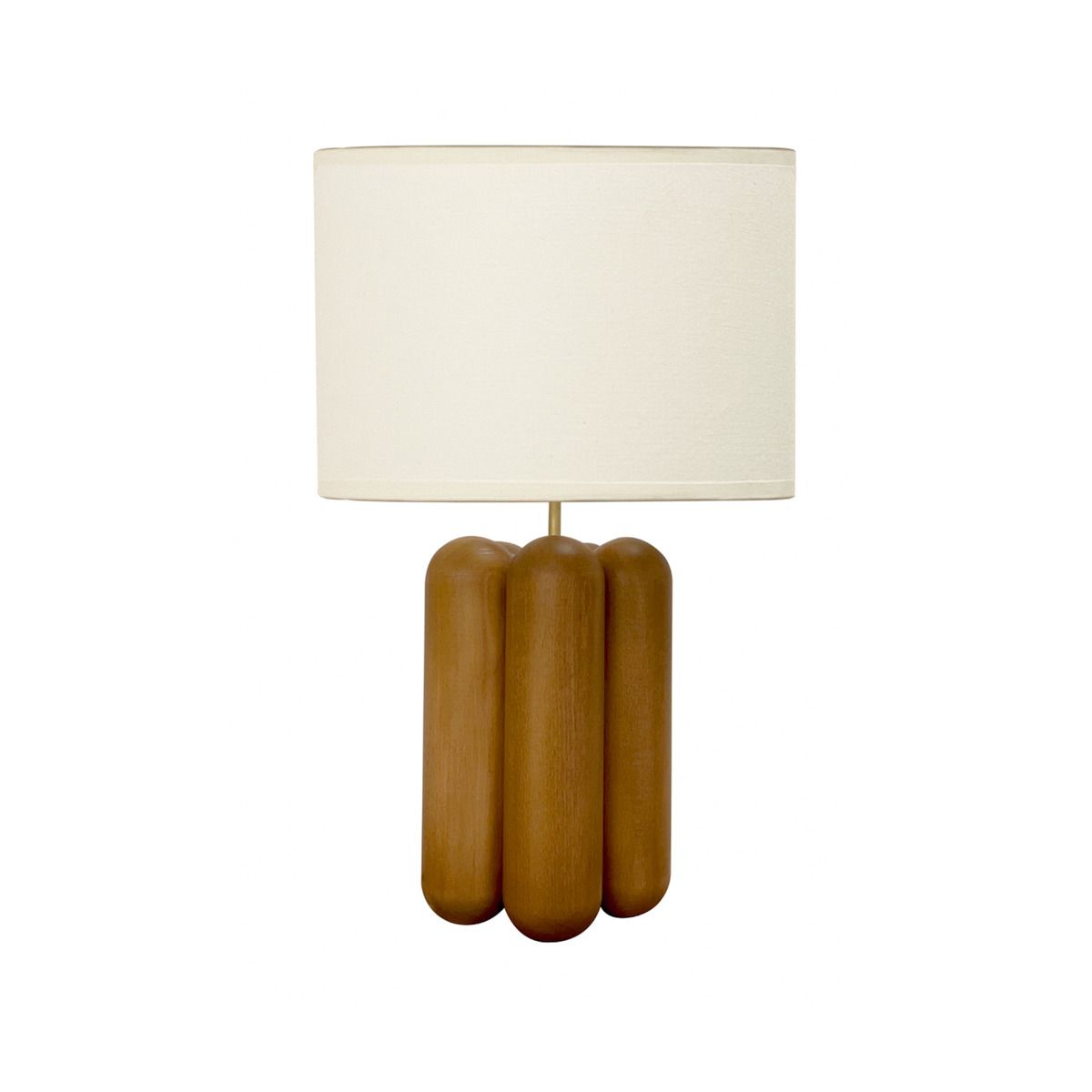 Lampe en bois et coton Charlotte - Cosin Paris | The Cool Republic - Reward Style
