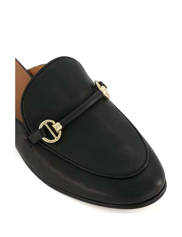 Leather Ring Detail Flat Loafers | Marks & Spencer (UK)