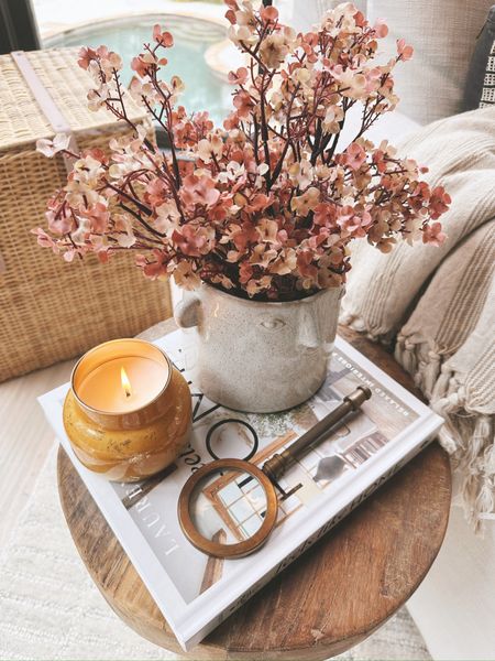Side table, home decor, Amazon home decor, candle, faux plant 

#LTKStyleTip #LTKHome #LTKSaleAlert