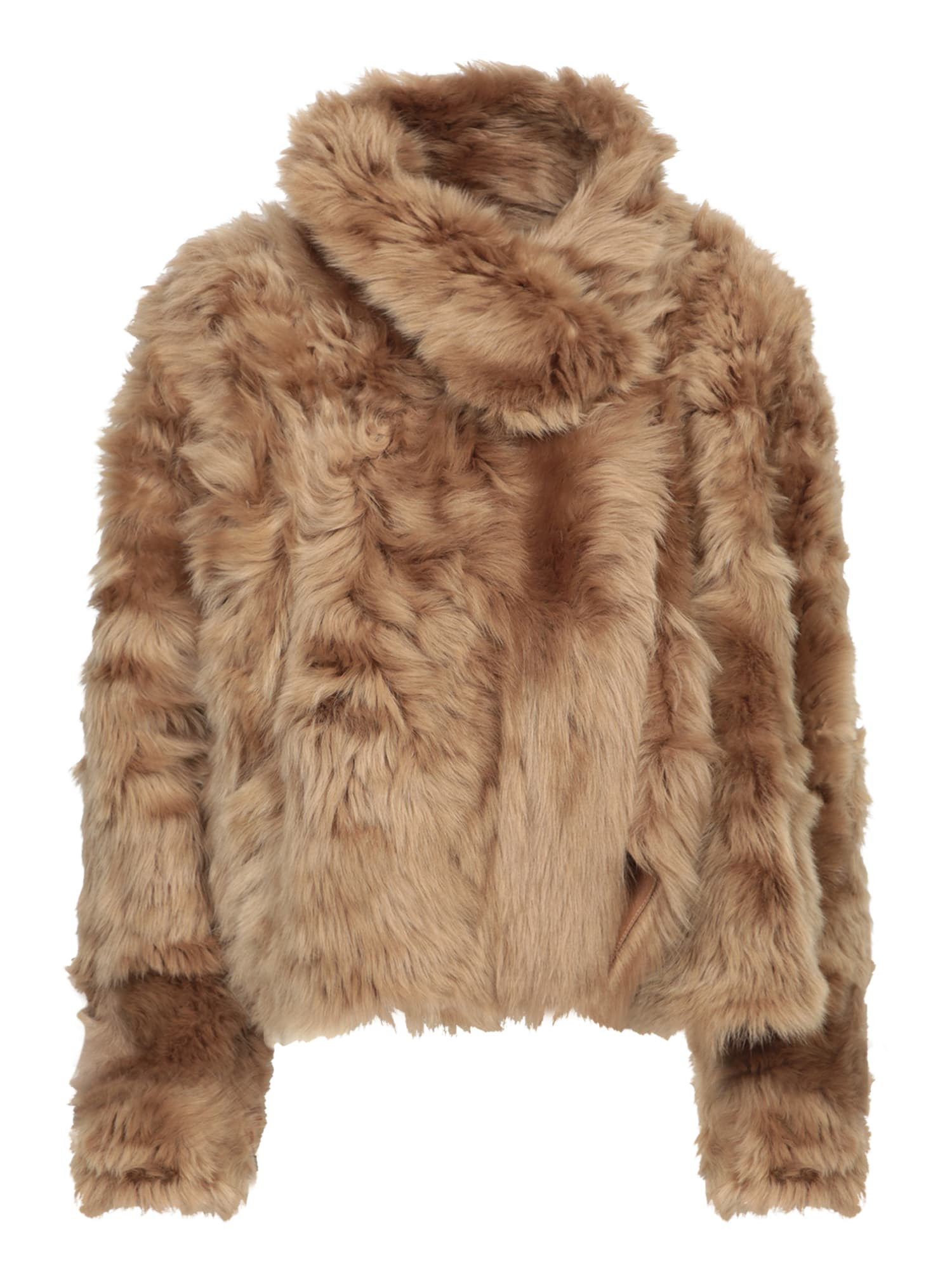 Yves Salomon Beige Tuscan Sheepskin Coat | Italist.com US