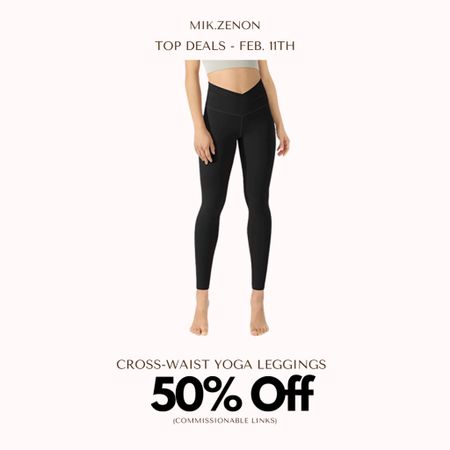 Price Drop Alert 🚨 These women’s cross waist yoga leggings are 50% off. They have a hidden inner pocket with a sleek design!

#LTKsalealert #LTKstyletip #LTKunder50