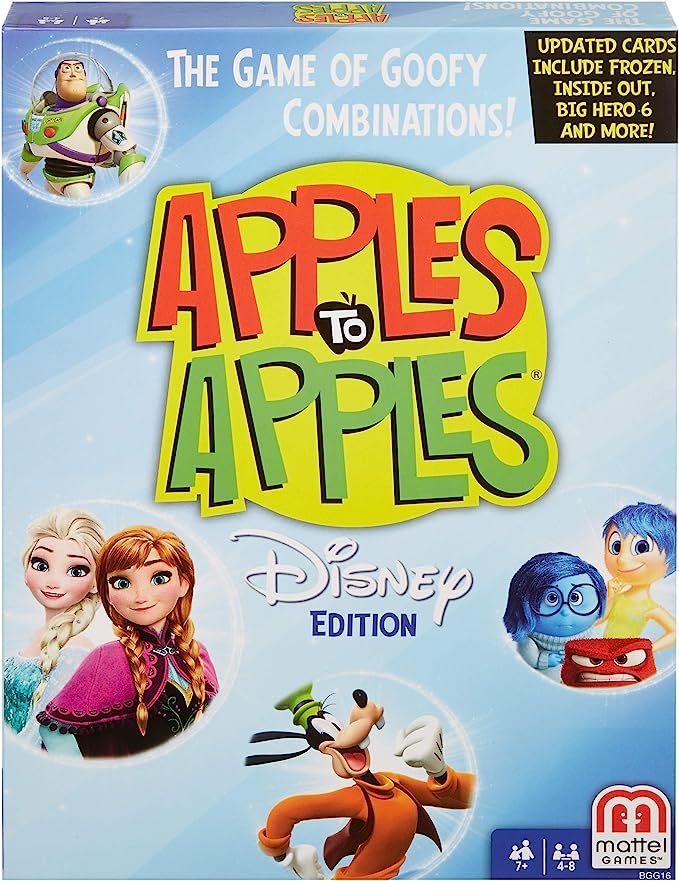 Mattel Games Disney Apples to Apples Game [Packaging May Vary] [Amazon Exclusive] | Amazon (US)