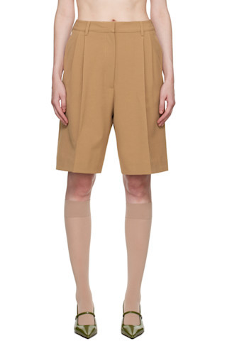 Beaufille - SSENSE Exclusive Tan Hugo Shorts | SSENSE