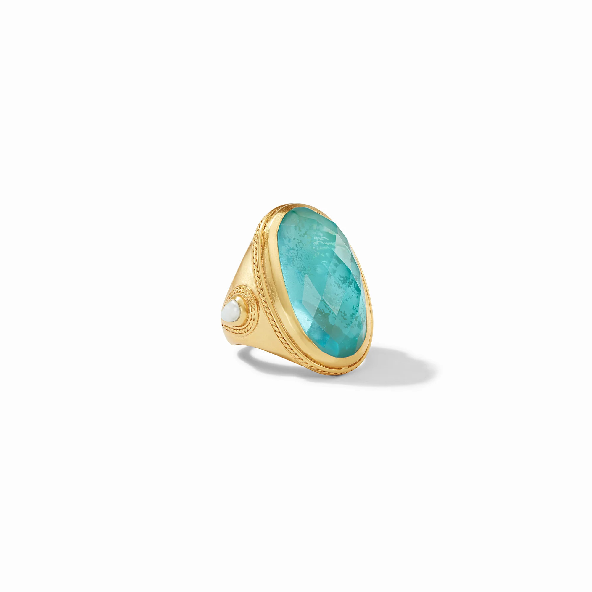 Cannes Gold Statement Ring | Julie Vos | Julie Vos