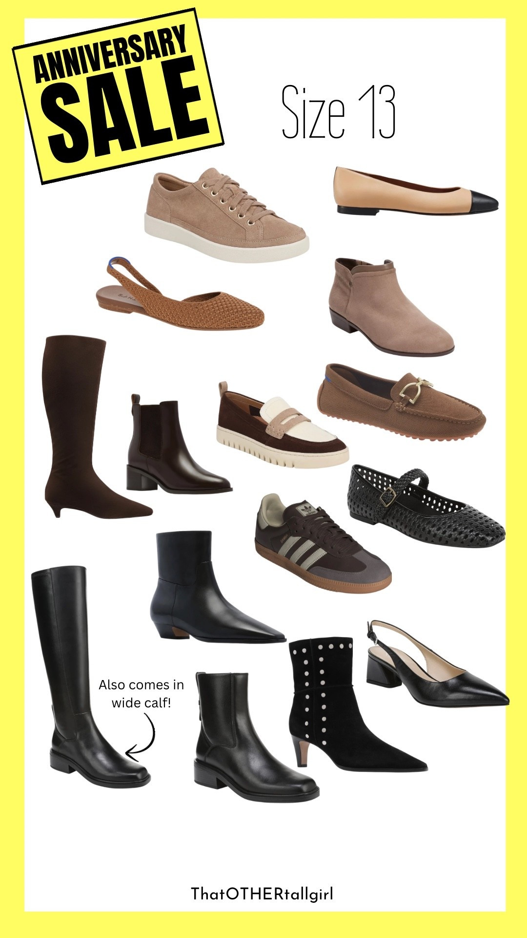 Anniversary sale - women’s shoes size 13

#LTKTall #LTKOver40 #LTKSaleAlert