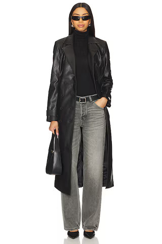 Faux Leather Trench Coat
                    
                    Bardot | Revolve Clothing (Global)