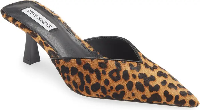 Mod-A Leopard Print Genuine Calf Hair Mule (Women) | Nordstrom