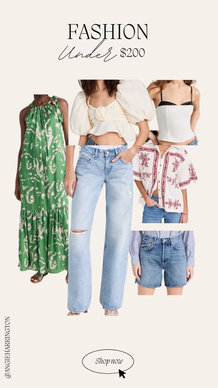 Shop these fashion pieces from Shopbop, all under $200! Also currently 20%. You do not want to miss out on these items!

#LTKworkwear #LTKSeasonal #LTKstyletip