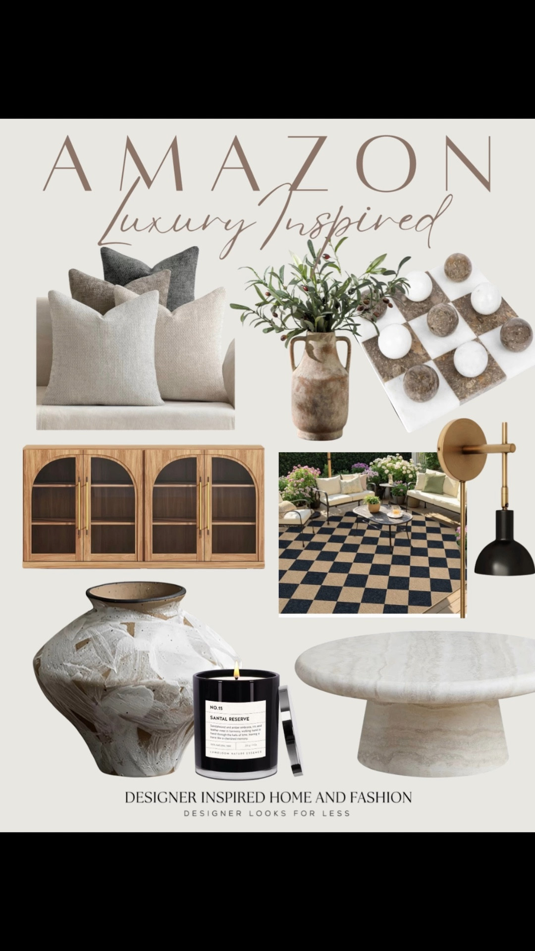 Amazon luxury inspired home finds 

#LTKHome