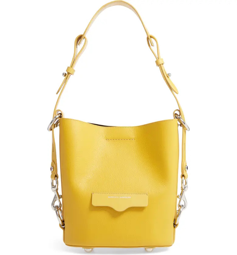 Small Utility Convertible Leather Bucket Bag | Nordstrom