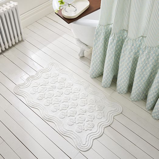 RHODE Thistle Jacquard Bath Mat | West Elm (US)