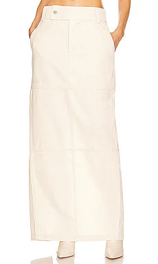 Helsa Maxi Skirt in Ecru from Revolve.com | Revolve Clothing (Global)