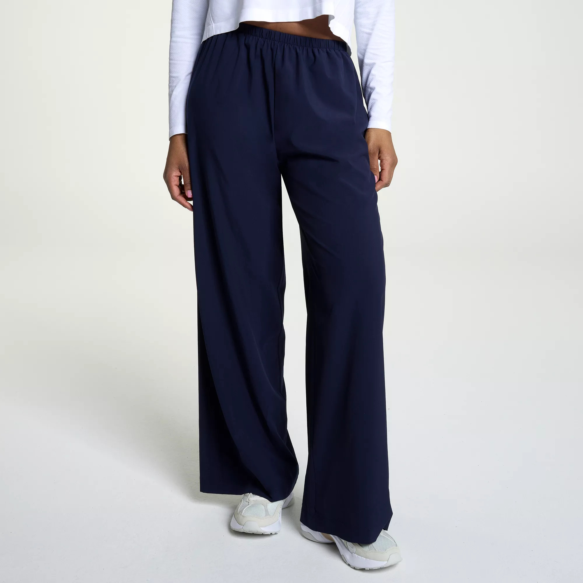 DSG Women's Ease Lightweight Wide Leg Pant, Large, Jet Navy | DICK'S Sporting Goods