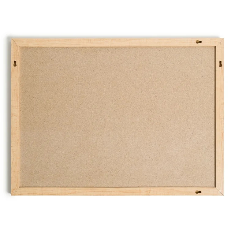 U Brands Cork Bulletin Board, Brown Birch Frame, 17" x 23" | Walmart (US)
