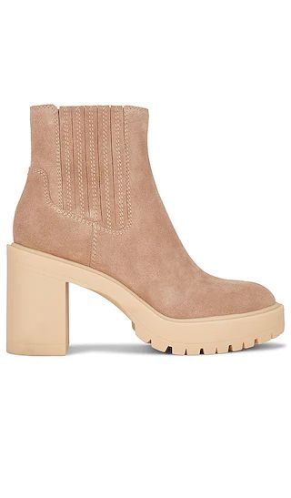 Dolce Vita Caster H2O Bootie in Neutral. - size 9 (also in 10, 6, 6.5, 7, 7.5, 8, 8.5, 9.5) | Revolve Clothing (Global)