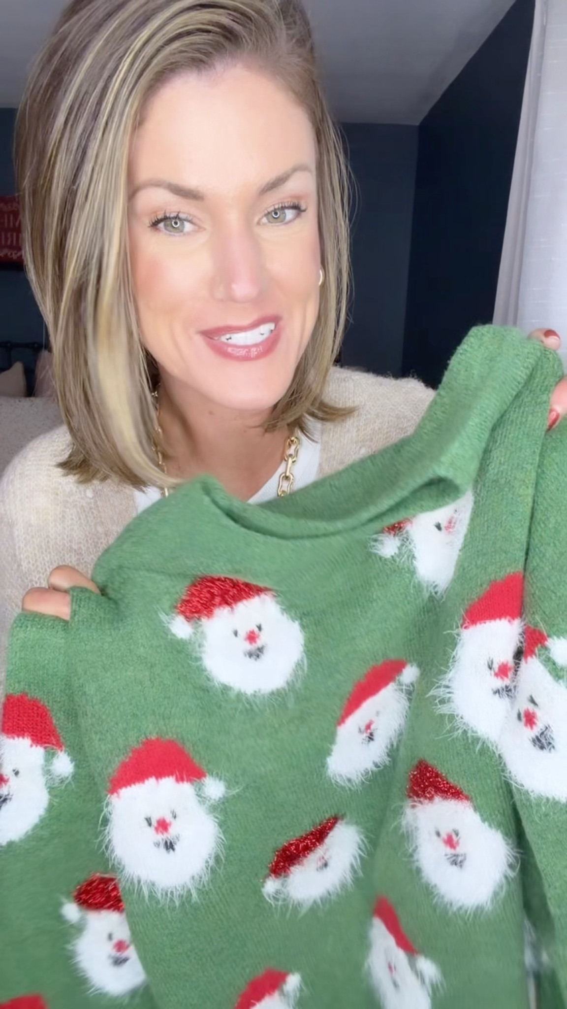 4 ways to get use out of that festive sweater in your closet  

#LTKHoliday #LTKSeasonal