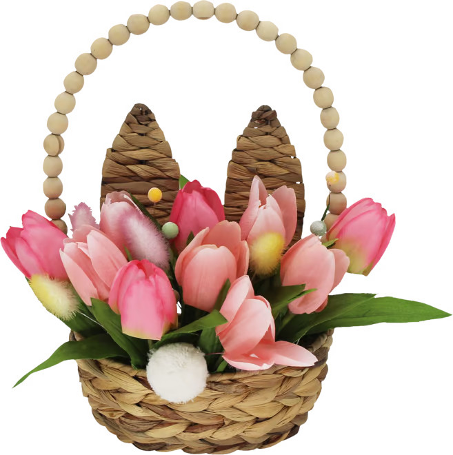 Celebrate Together™ Easter LED Large Yellow & Pink Ombre Glass Egg Table Decor | Kohl's