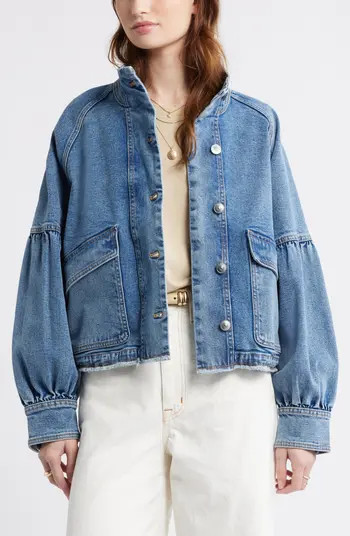 Blouse Sleeve Denim Jacket | Nordstrom