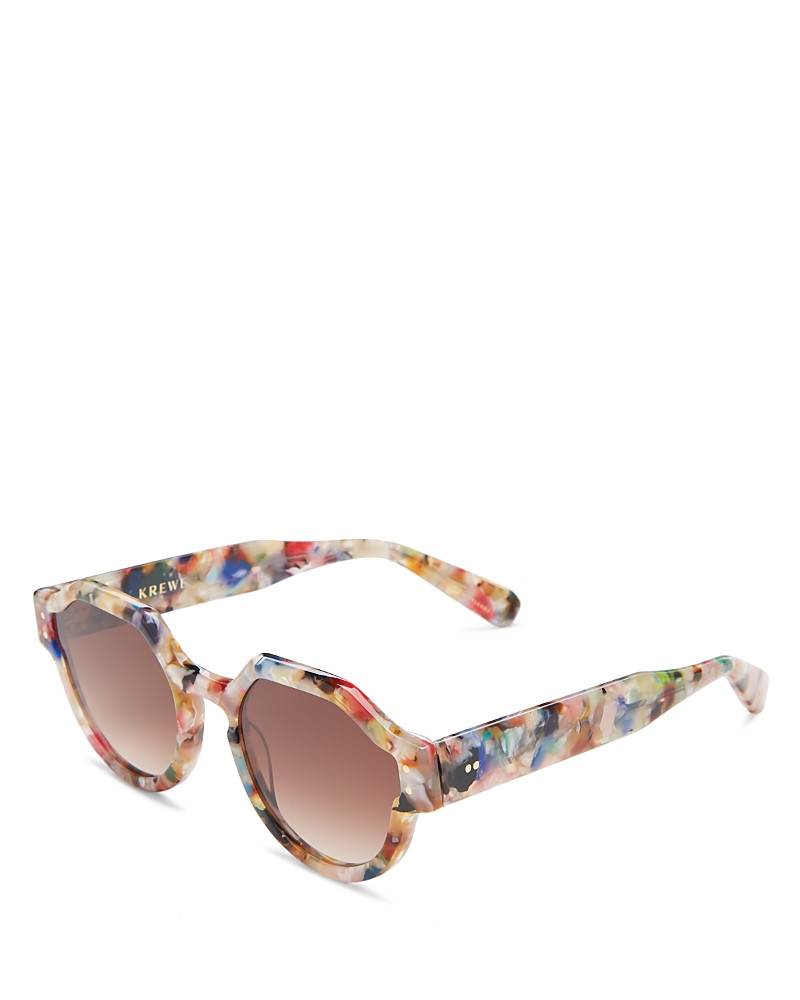 Krewe Astor Geometric Sunglasses, 53mm | Bloomingdale's (US)