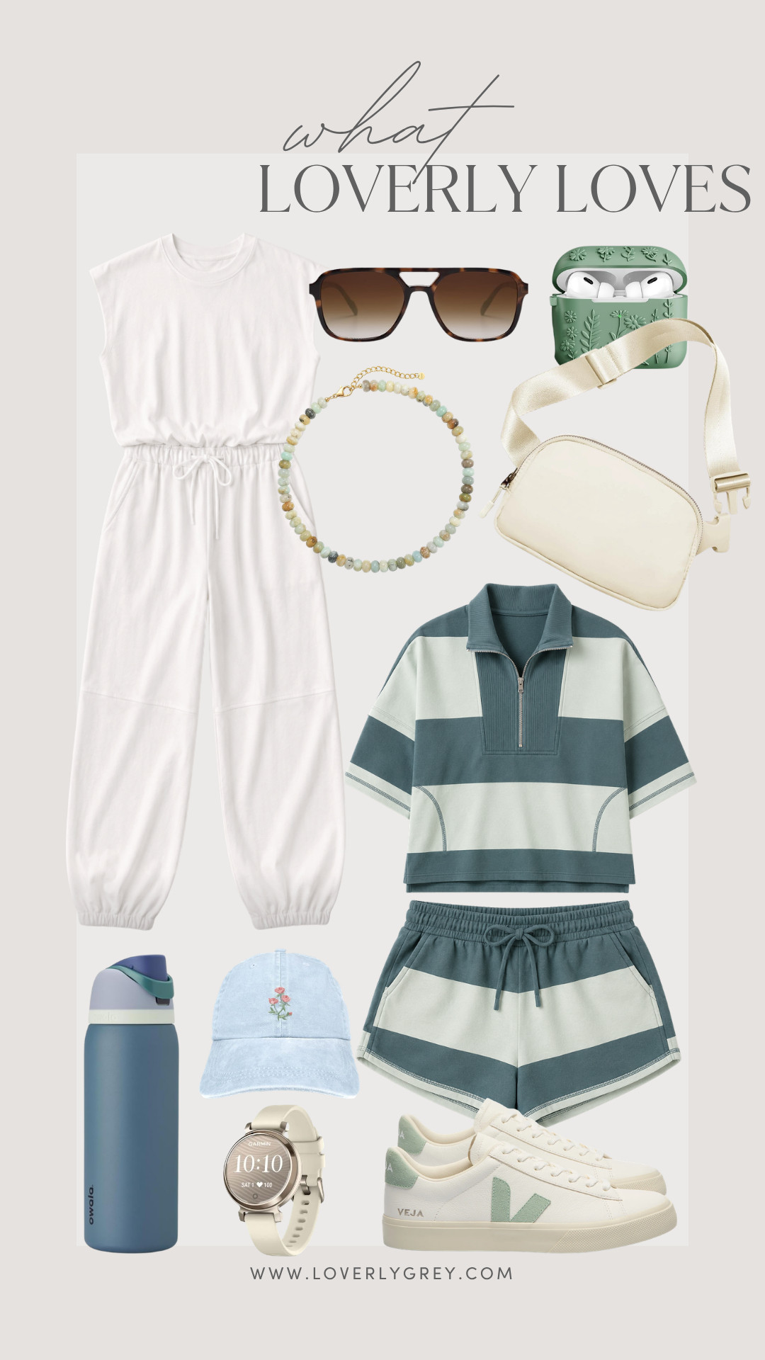 Comfy sets, easy sneakers, and everyday essentials 🤍 These Amazon sporty-chic finds are perfect for travel days, errands, coffee runs, and casual summer weekends while still looking effortlessly put together.

Loverly grey, sporty chic outfits, matching lounge set, casual summer outfits, travel day outfit, neutral activewear, Veja sneakers, athleisure style, weekend outfit ideas

#LTKootd #LTKSeasonal #LTKTravel