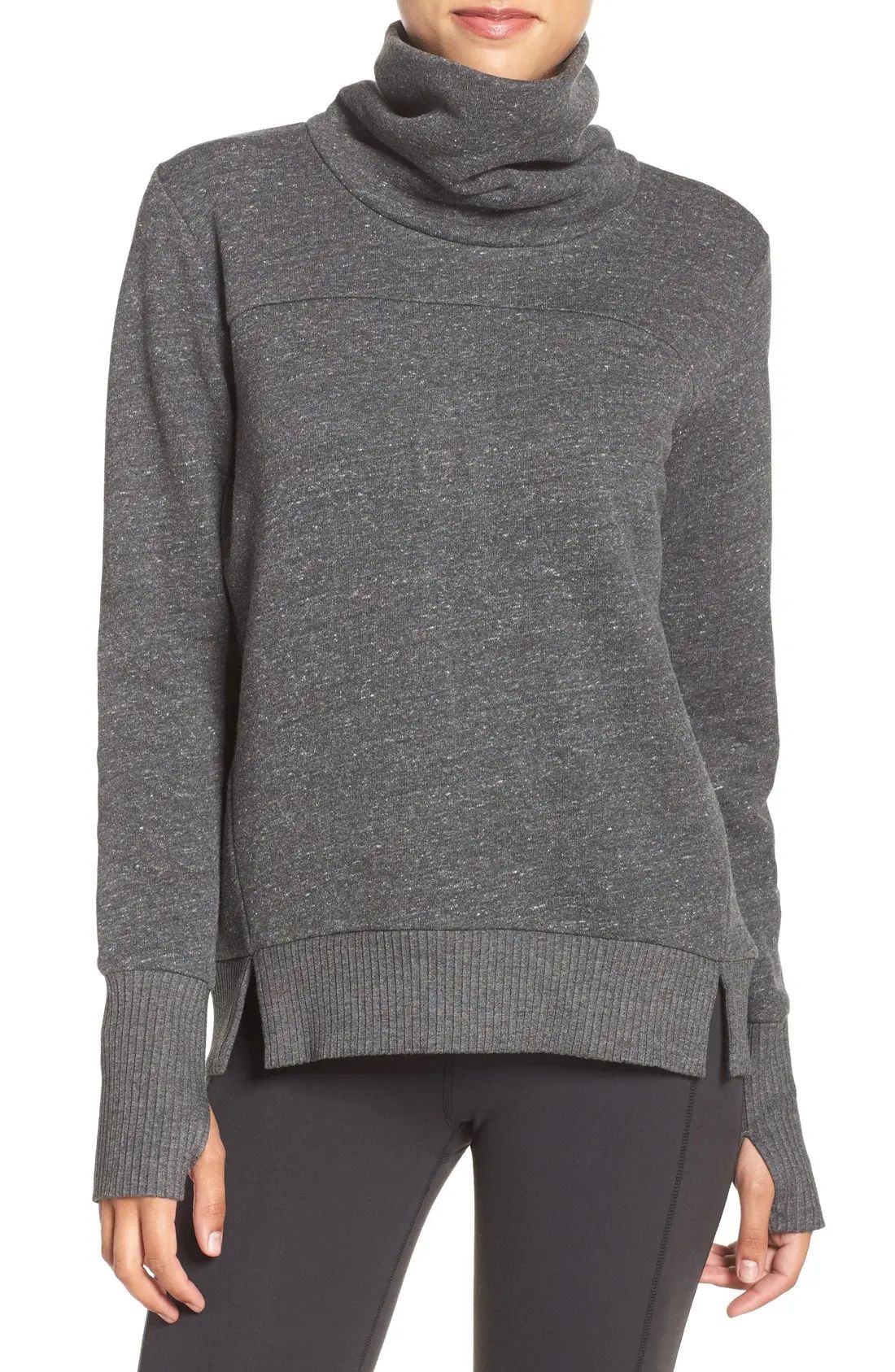 Women's Alo 'Haze' Funnel Neck Sweatshirt | Nordstrom