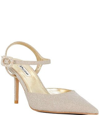 Channel Ankle Strap Dress Pumps | Dillard's