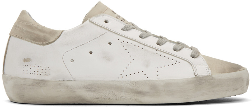 White Superstar Sneakers | SSENSE 