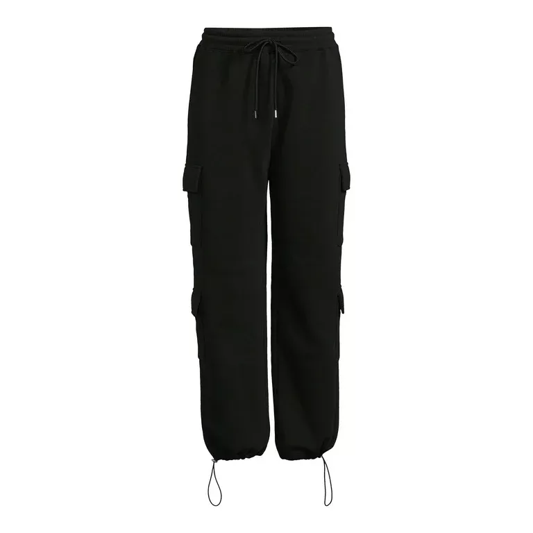 No Boundaries Juniors Knit Cargo Joggers, Sizes XS-3XL - Walmart