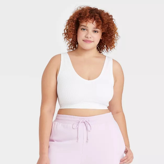 Women's Reversible Ribbed Bralette - Colsie™ | Target