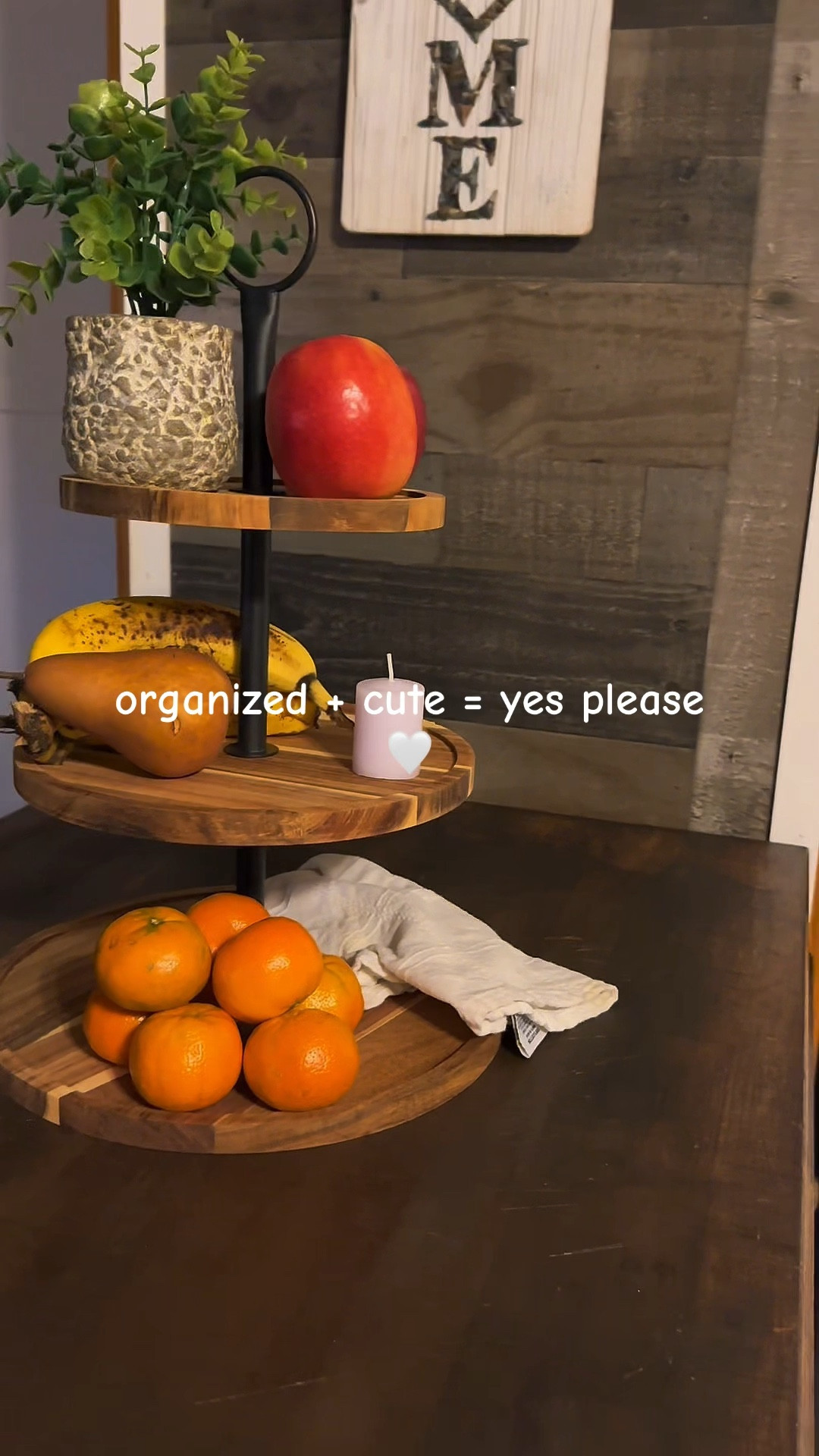 one of those little things that makes your kitchen feel better instantly 🤍

I used to have all my fruits together and it was always a mess trying to grab something…

now everything has its own space, it looks prettier and it’s so much easier 🍎🍌🍊

linking it here in case you’re into simple + organized spaces ✨

#LTKOver40 #LTKHome #LTKSeasonal