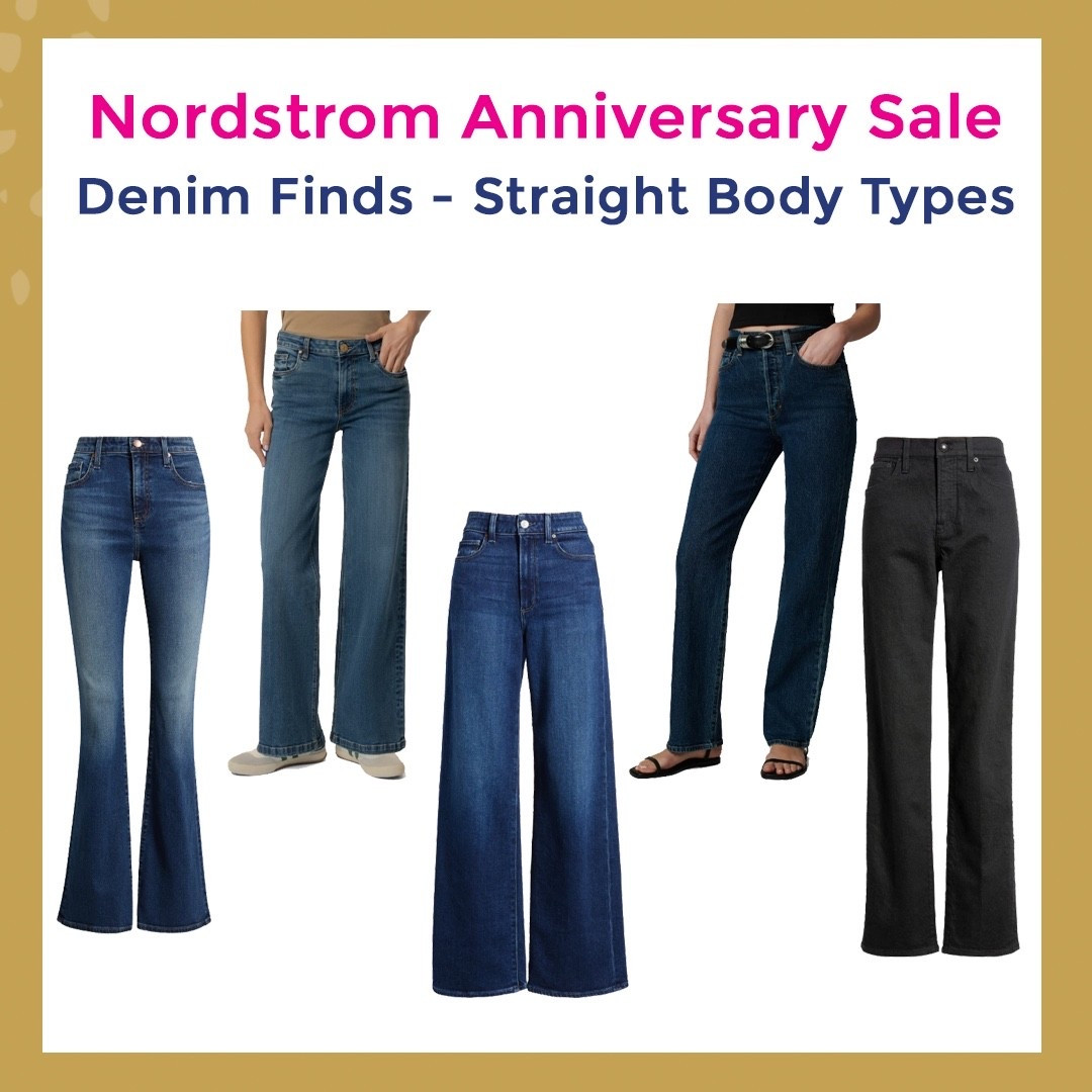 Nordstrom Anniversary Sale 💛 Denim Finds 👖 for Straight body types! 
#denim #ltknsale #nordstromanniversarysale #jeans

#LTKSaleAlert #LTKSeasonal #LTKOver40