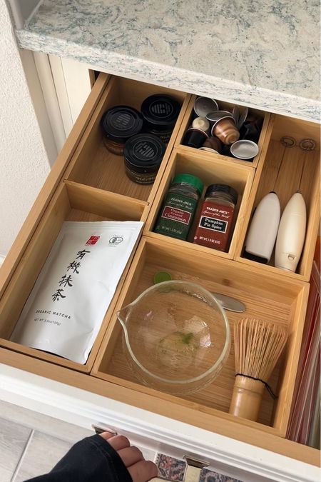 Matcha drawer / kitchen organization 

#LTKhome #LTKfindsunder50 #LTKfindsunder100