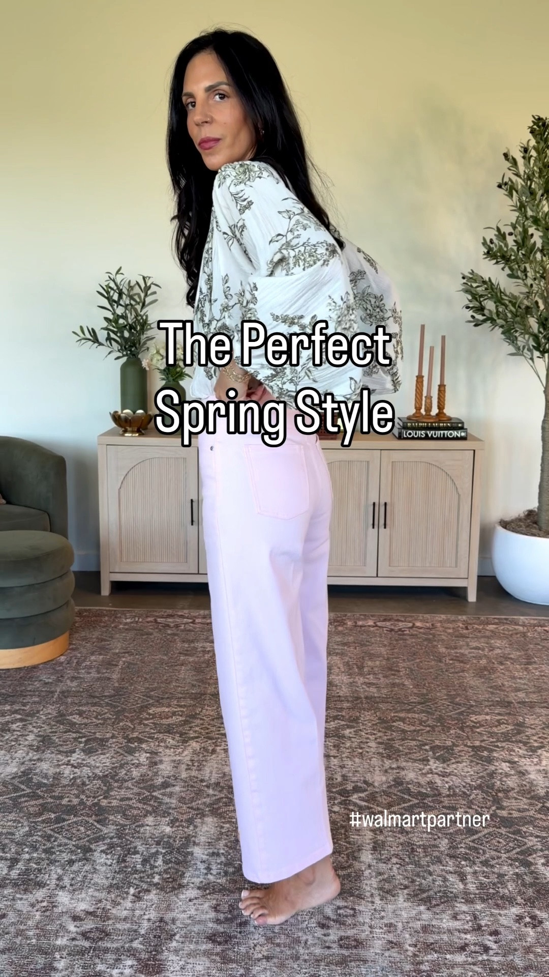The perfect Spring style 
Love this color combo- pink and green 
Top- small 
Denim- size 2
#walmartpartner #walmartstyle @walmart

#LTKootd #LTKU #LTKOver40 #LTKU #LTKOver40 #LTKootd
