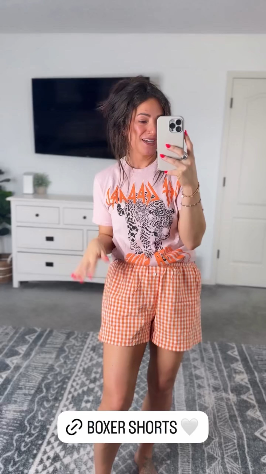 Cutest boxer shorts and under $10 on sale! Will be so cute over swim as well! They come in a bunch of colors 

#LTKActive #LTKootd #LTKSeasonal