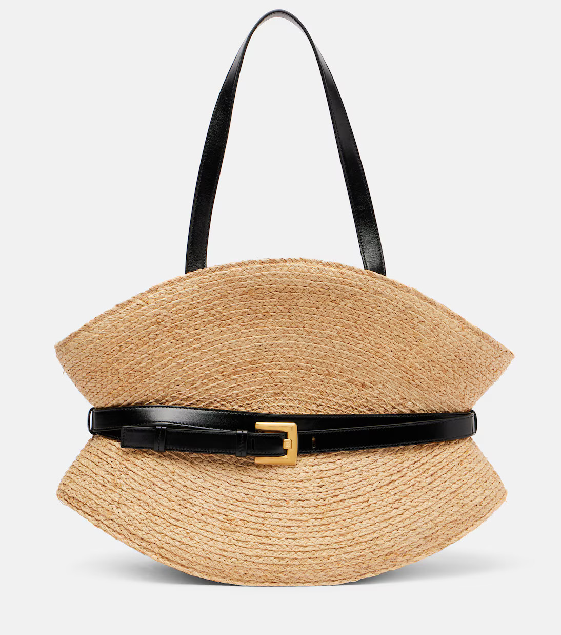 Shuffle Medium raffia tote bag | Mytheresa (US/CA)