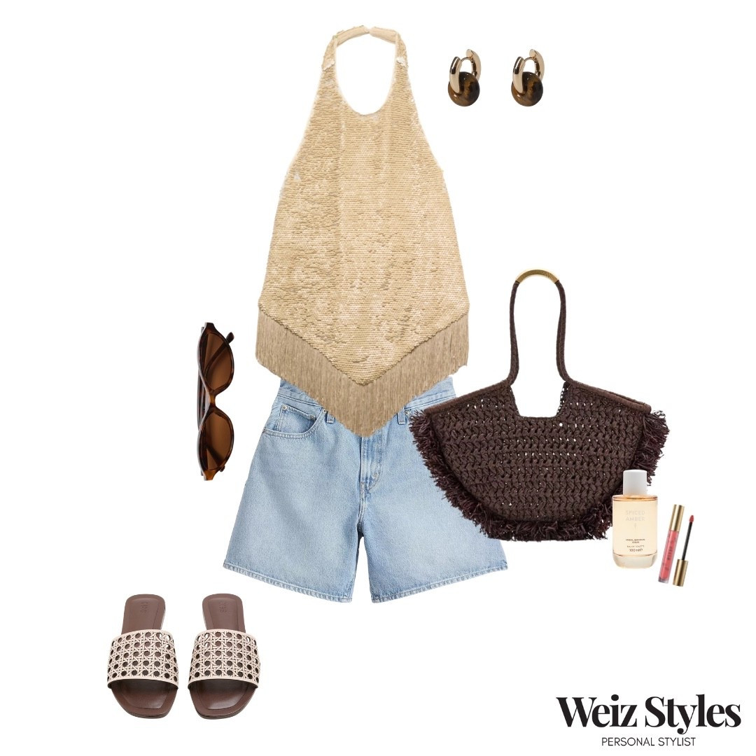 Three ways to style this fabulous halter neck fringed top! 

This polished daytime look is the perfect option for feeling effortlessly chic this Summer 💖

Make sure you come back tomorrow for your daily @weizstyles fashion fix! 🎉

Louise x

#LTKuk #LTKsummer #LTKfestival