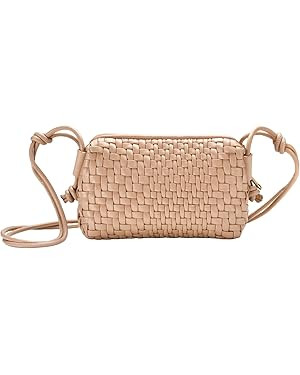 Woven Crossbody Bag for Women Small Woven Purse Vegan Leather Handbag Braided Purse Small Crossbo... | Amazon (US)