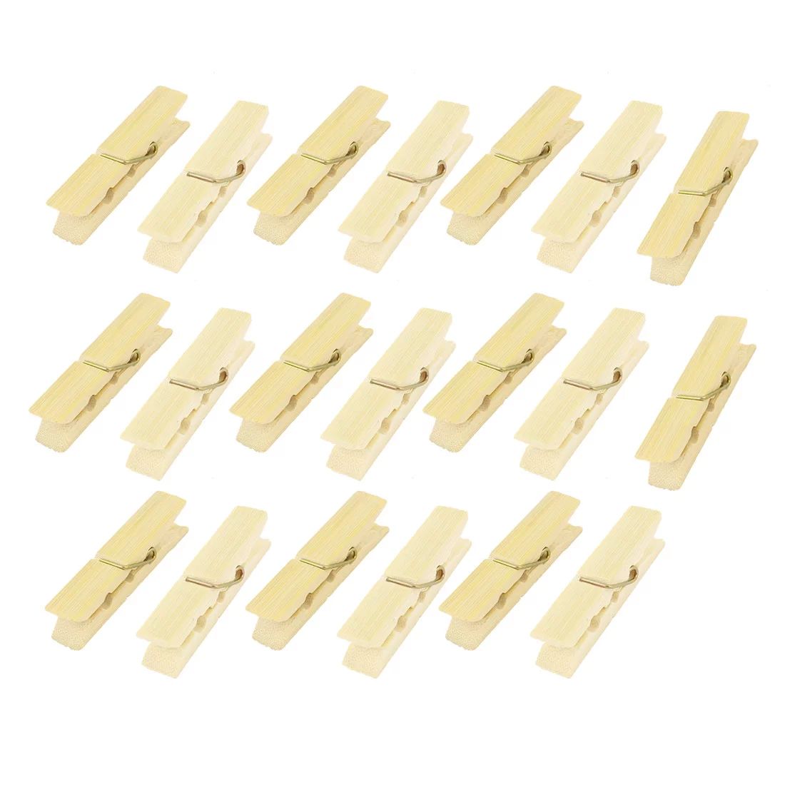 20 Pcs Wood Clothespins Laundry Paper Peg Clip Clothes Pins | Walmart (US)