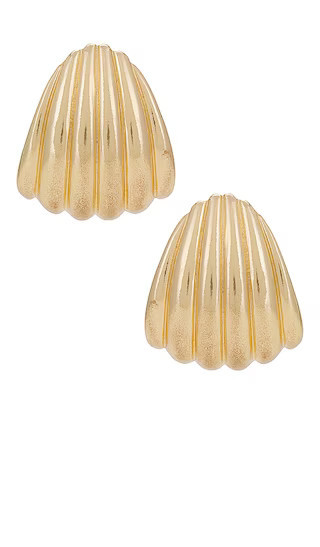 Epifene Hera Earring in Metallic Gold. | Revolve Clothing (Global)