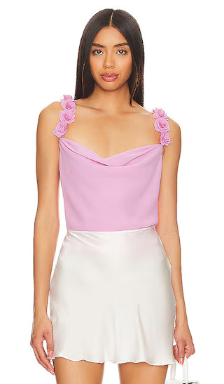 Brittan Top in Bubblegum Pink | Revolve Clothing (Global)