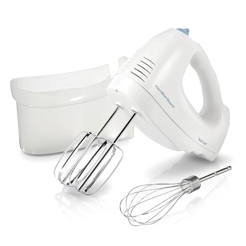 Hamilton Beach 6-Speed Electric Hand Mixer with Whisk, Traditional Beaters, Snap-On Storage Case,... | Amazon (US)